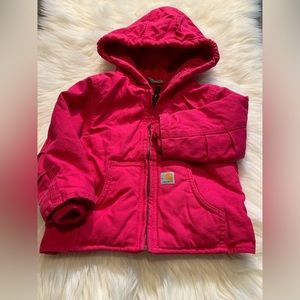 Girls Sherpa Lined Carhartt Jacket